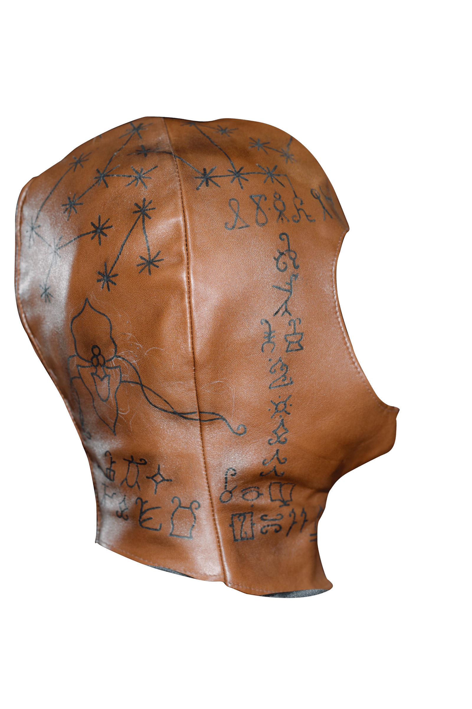 Tattooed hood