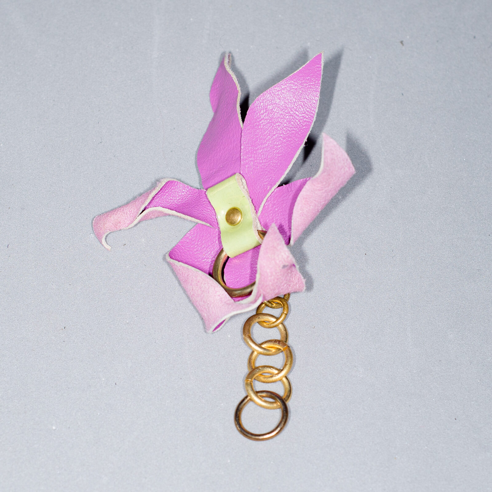 Orchid ring earring