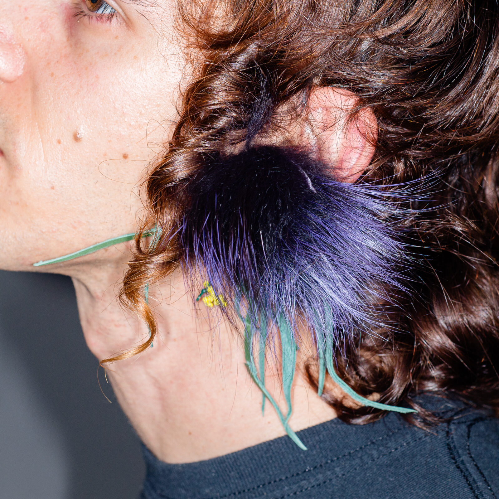 Spore earring - Imagen 3
